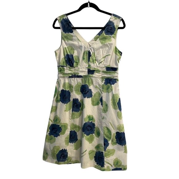 Boden Size 8 US Blue Floral Sundress Sleeveless - Picture 1 of 5